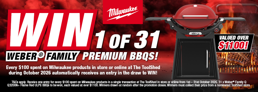 Milwaukee Weber BBQs Comp 1 - 31 October 2026